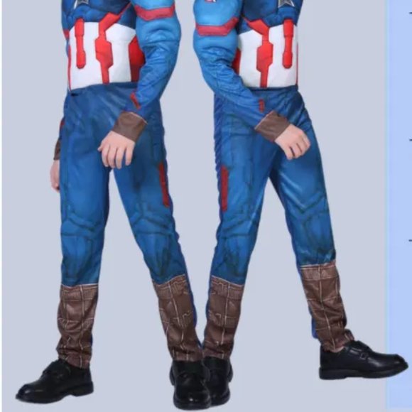 Captain America Costume for Boys | Authentic Avengers Outfit - Picture 4 of 6